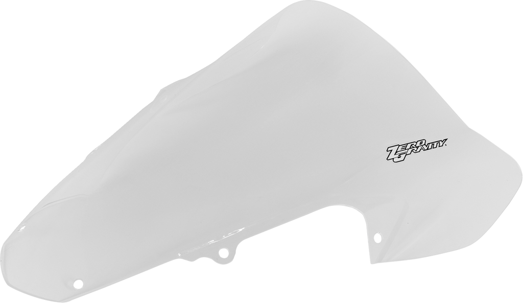 ZERO GRAVITY Double Bubble Windscreen - Clear - GSXR1