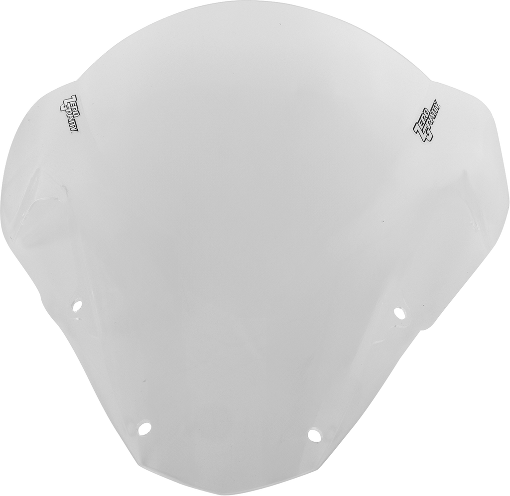 ZERO GRAVITY Double Bubble Windscreen - Clear - GSXR1