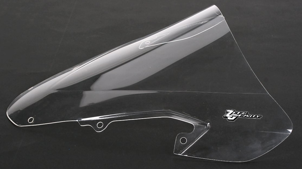 ZERO GRAVITY Double Bubble Windscreen - Clear - GSXR1