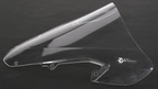 ZERO GRAVITY Double Bubble Windscreen - Clear - GSXR1