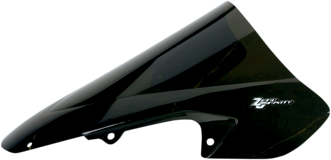ZERO GRAVITY Double Bubble Windscreen - Dark Smoke - GSXR1