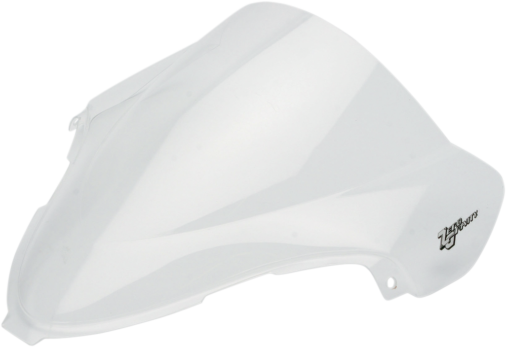 ZERO GRAVITY Double Bubble Windscreen - Clear - GSXR13
