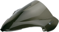 ZERO GRAVITY Double Bubble Windscreen - Smoke - GSXR13