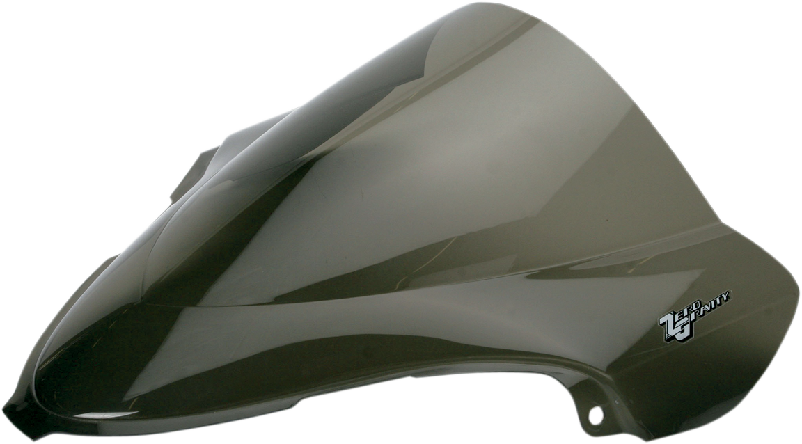 ZERO GRAVITY Double Bubble Windscreen - Smoke - GSXR13