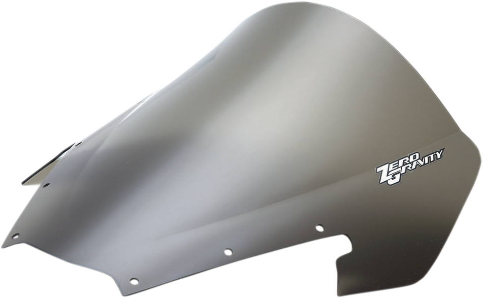 ZERO GRAVITY Double Bubble Windscreen - Smoke - FZ1