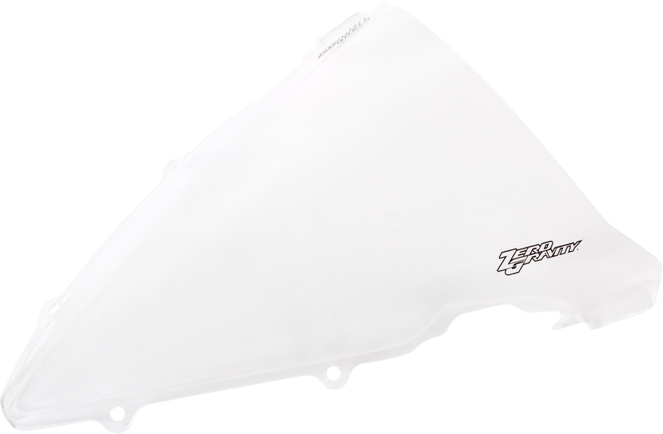 ZERO GRAVITY Double Bubble Windscreen - Clear - YZF-R6