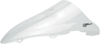 ZERO GRAVITY Double Bubble Windscreen - Clear - YZF-R6