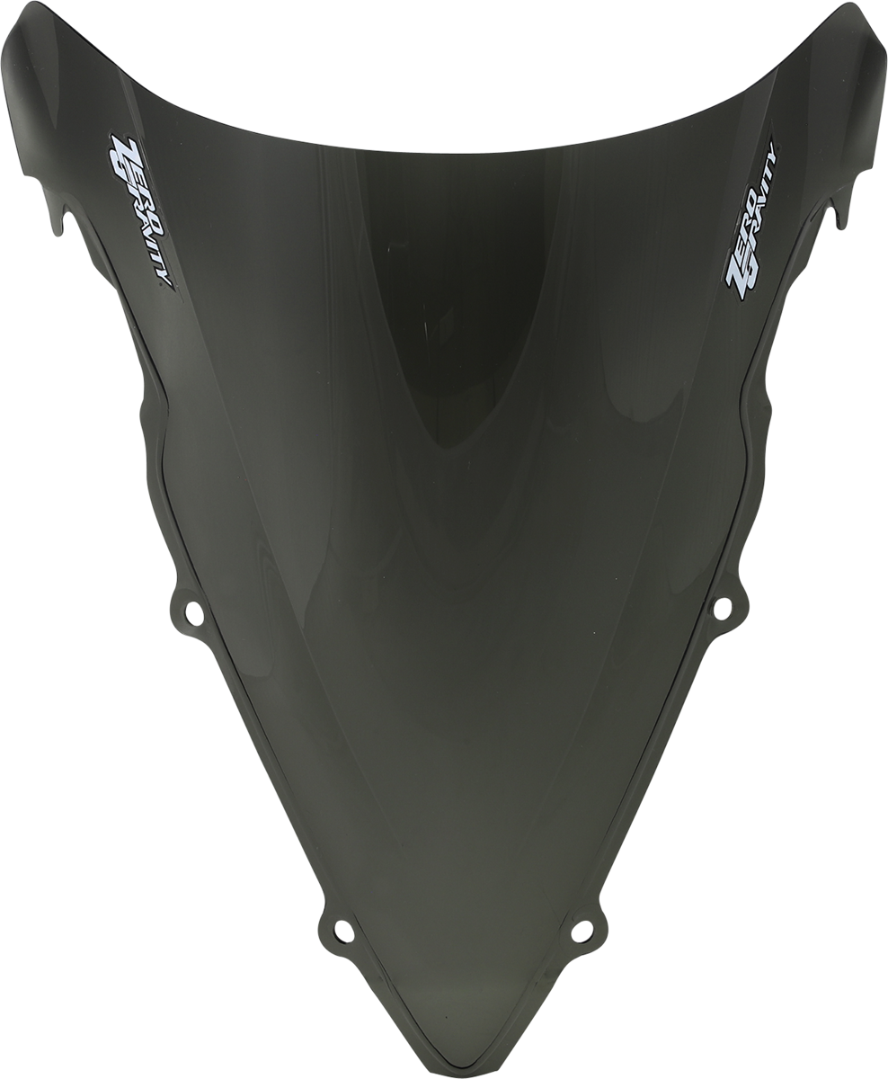 ZERO GRAVITY Double Bubble Windscreen - Smoke - YZF-R6