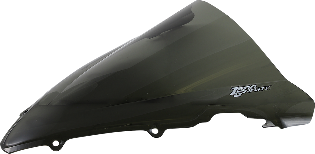 ZERO GRAVITY Double Bubble Windscreen - Smoke - YZF-R6