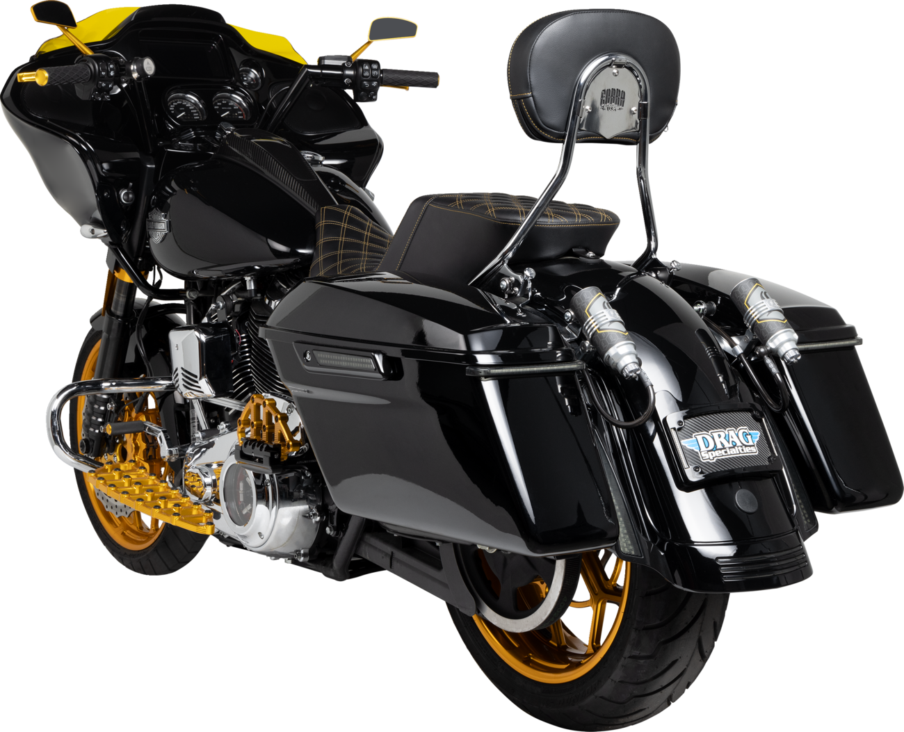 Arlen Ness Shift Peg Knurled Gold