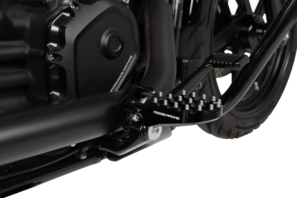 Drag Specialties Peg Shift Custom Blk Peen