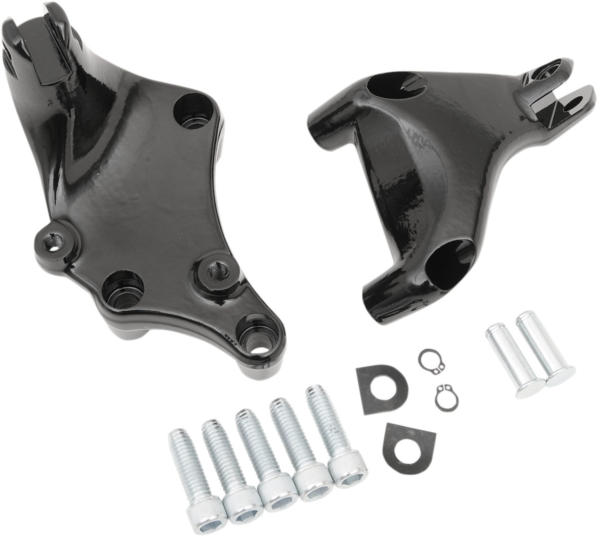 Drag Specialties Mounts P.pgs Blk 14-22XL