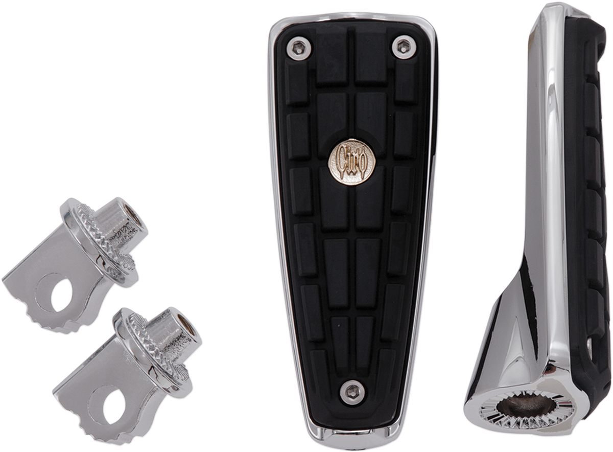 Ciro Footpeg Cmx W/mnt - Chrome