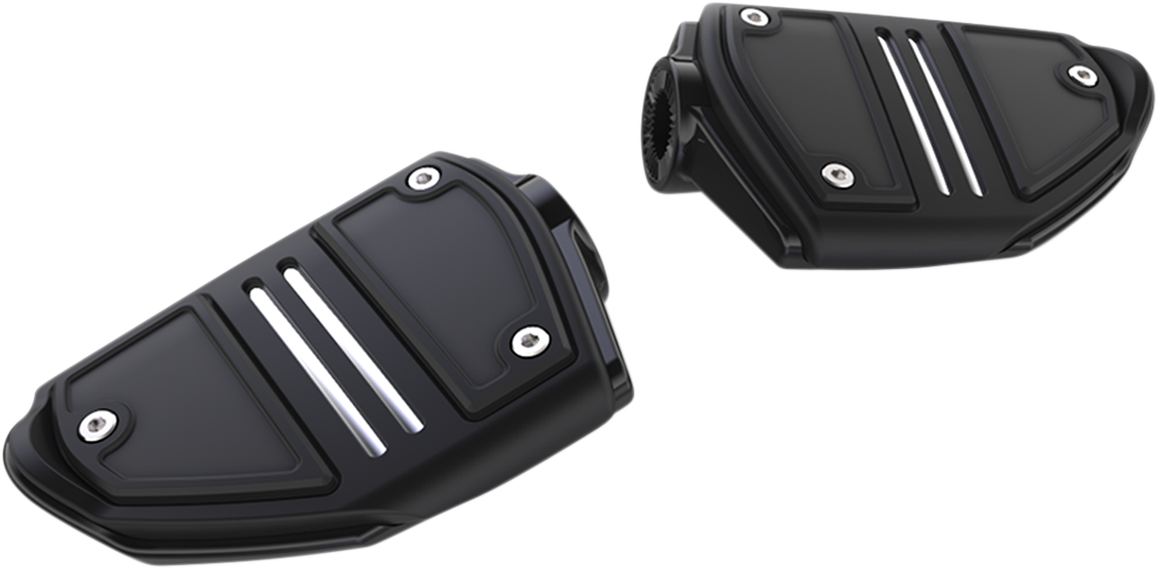 Ciro Footpeg Twin Rail - Black