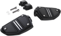 Ciro Footpeg T-rail Mnt St - Black