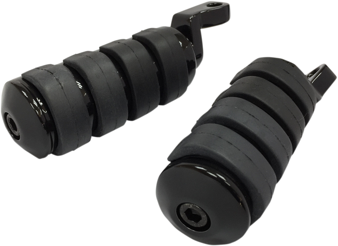 Drag Specialties Pegs Ft Sftrd Blk 08-22XL
