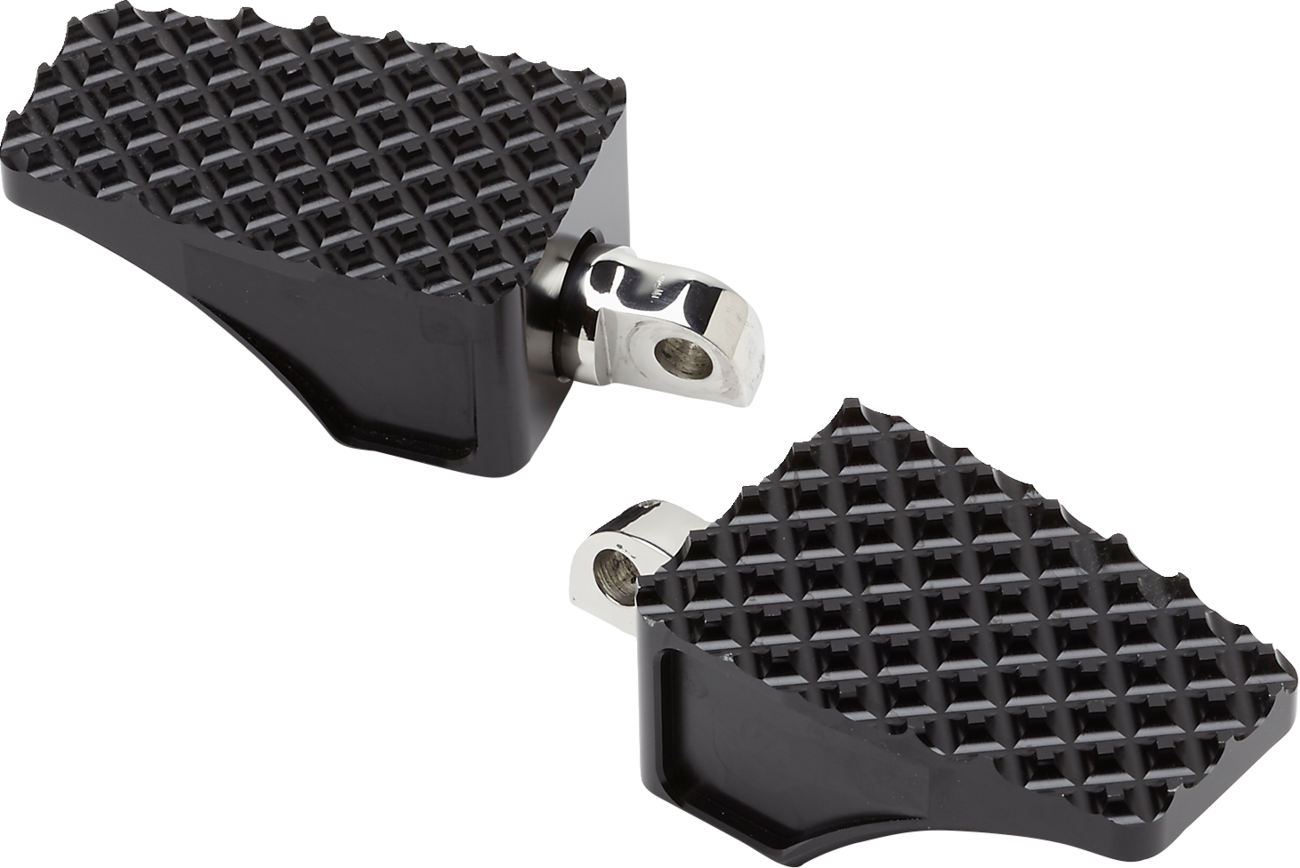 LA Choppers Footpegs Cnty M8ST - Black