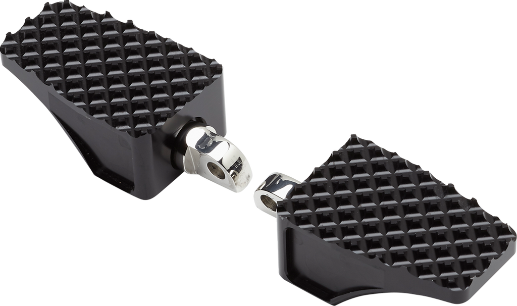 LA Choppers Footpegs Cnty M8ST - Black