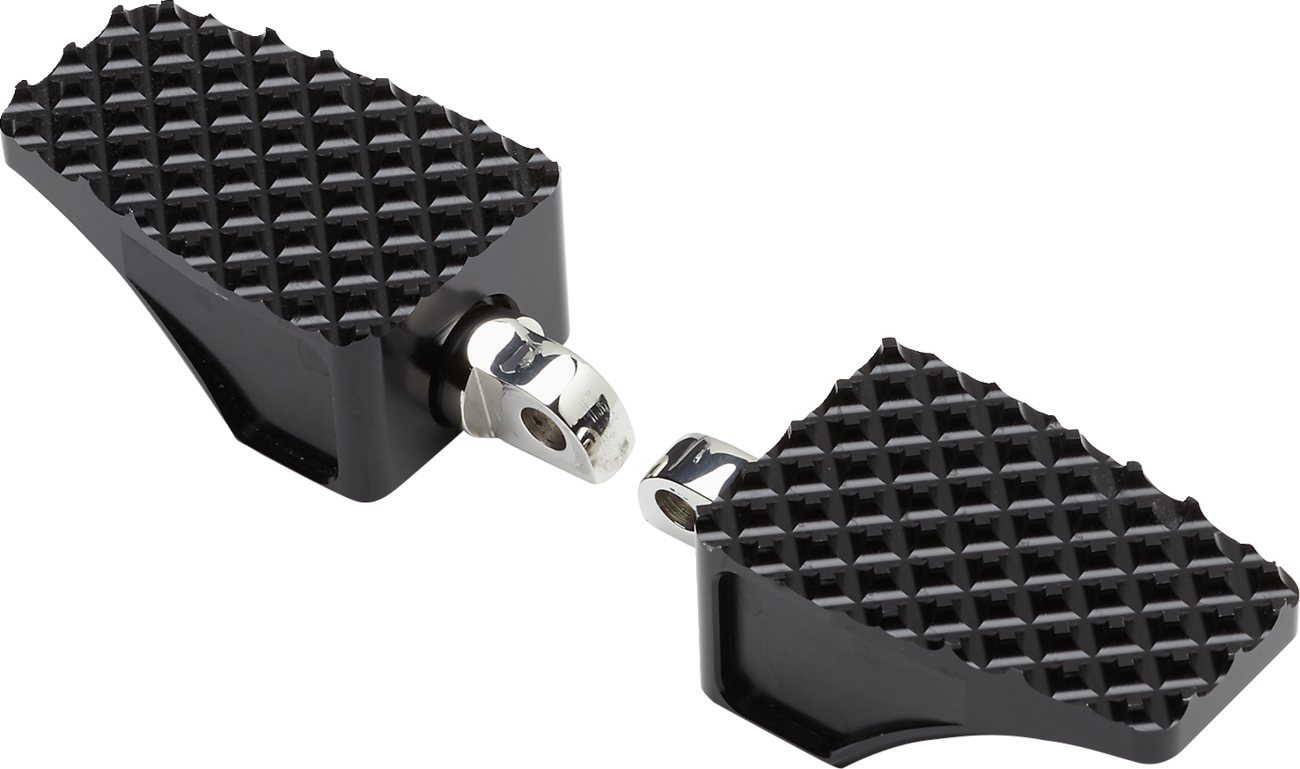 LA Choppers Footpegs Cnty M8ST - Black