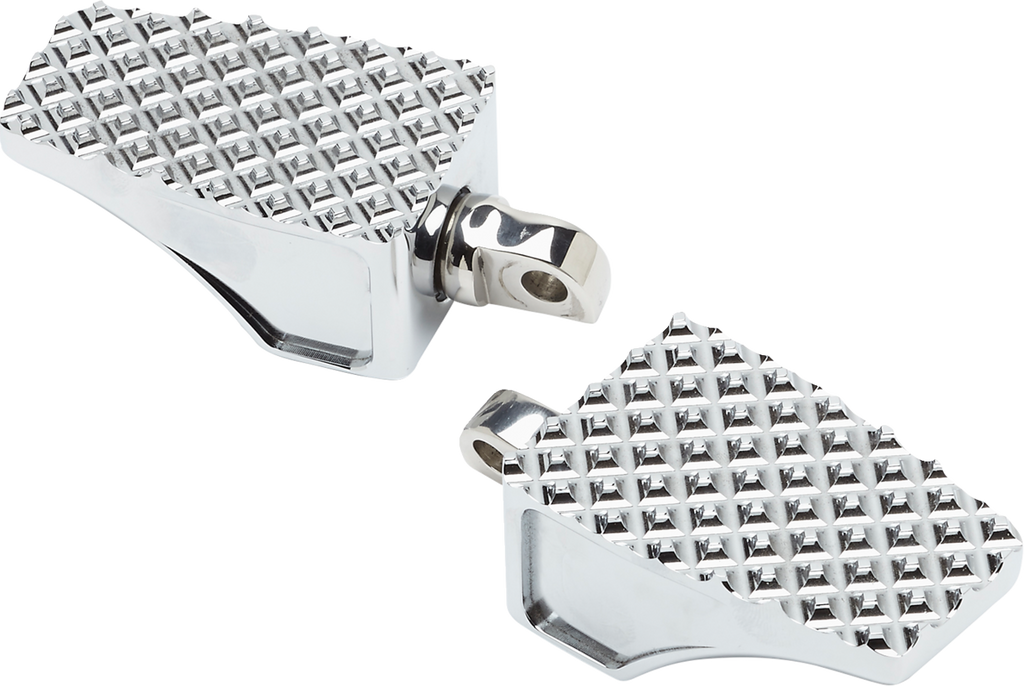LA Choppers Footpegs Cnty M8ST - Chrome