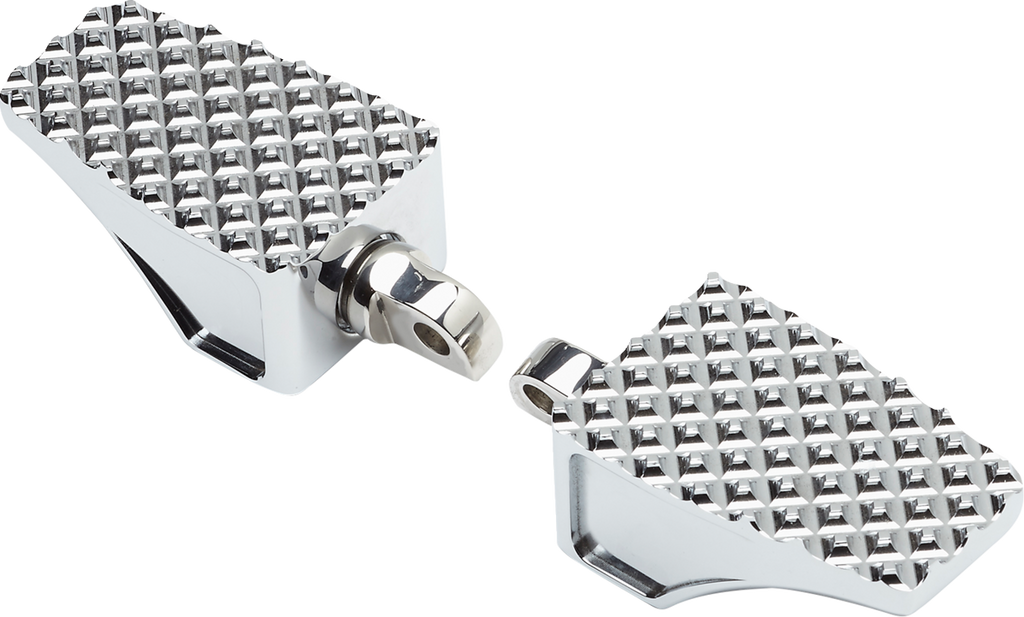 LA Choppers Footpegs Cnty M8ST - Chrome