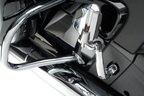 Ciro Footrest Fits 1/2' Clevis Mnt - Chrome