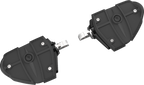 Ciro Footrest Fits 1/2' Clevis Mnt - Black