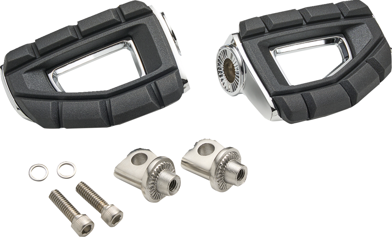 Ciro Footrests Chicane Chrome