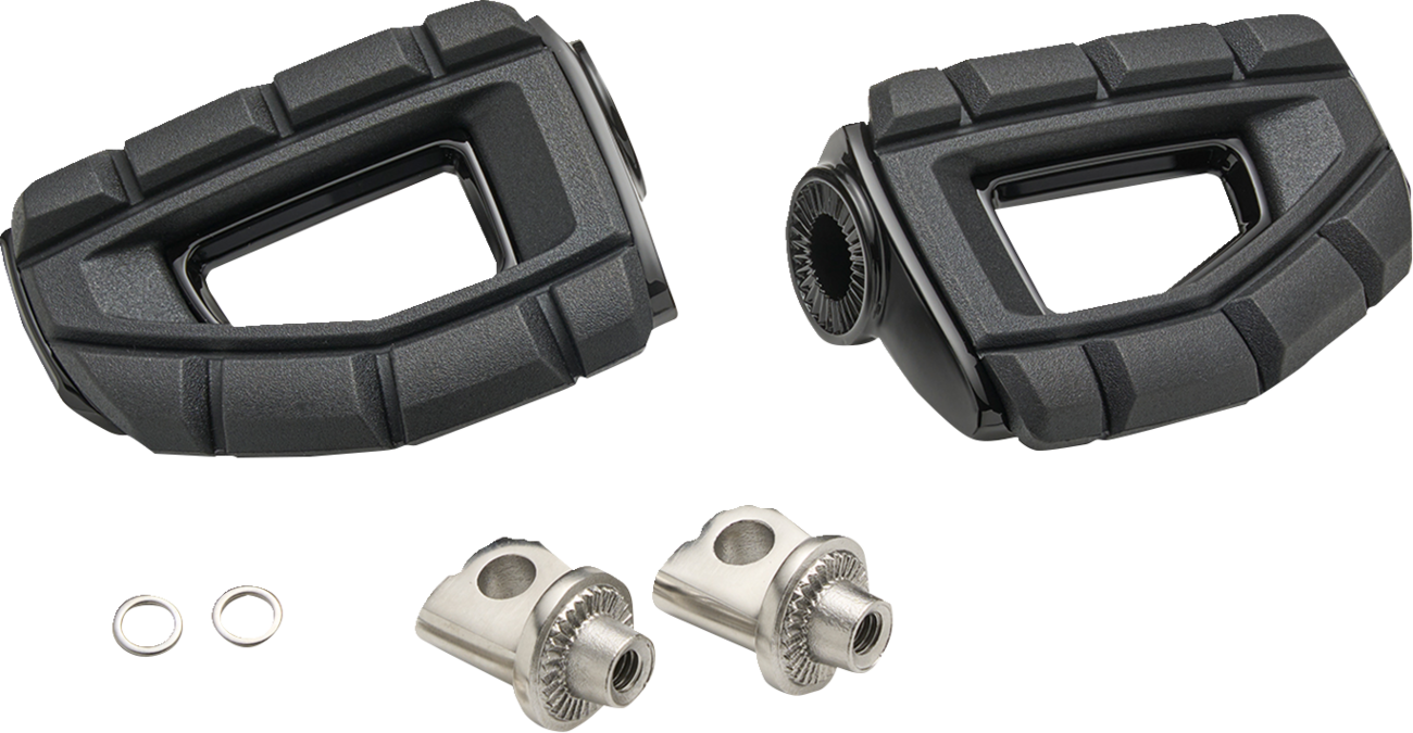 Ciro Footrests Chicane Black