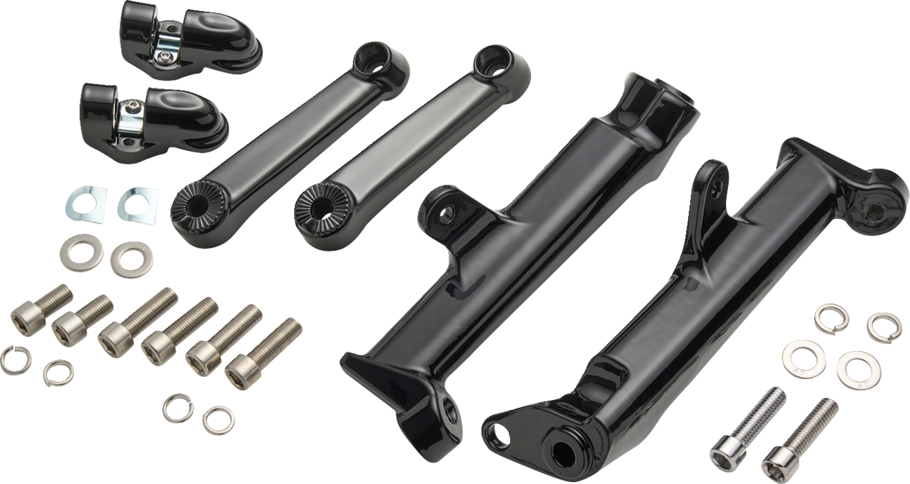 Ciro Mount Highway Peg Frame Mount Adjustable Black