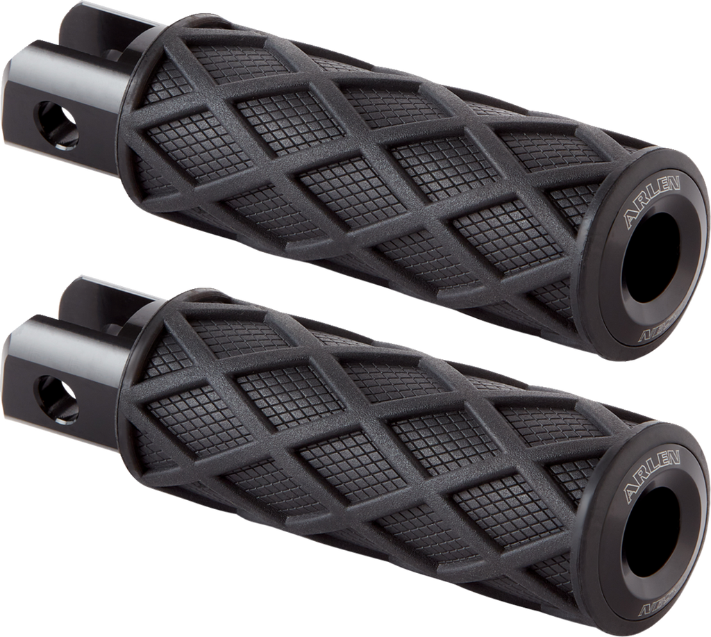 Arlen Ness Footpegs Driver Diamond, Black
