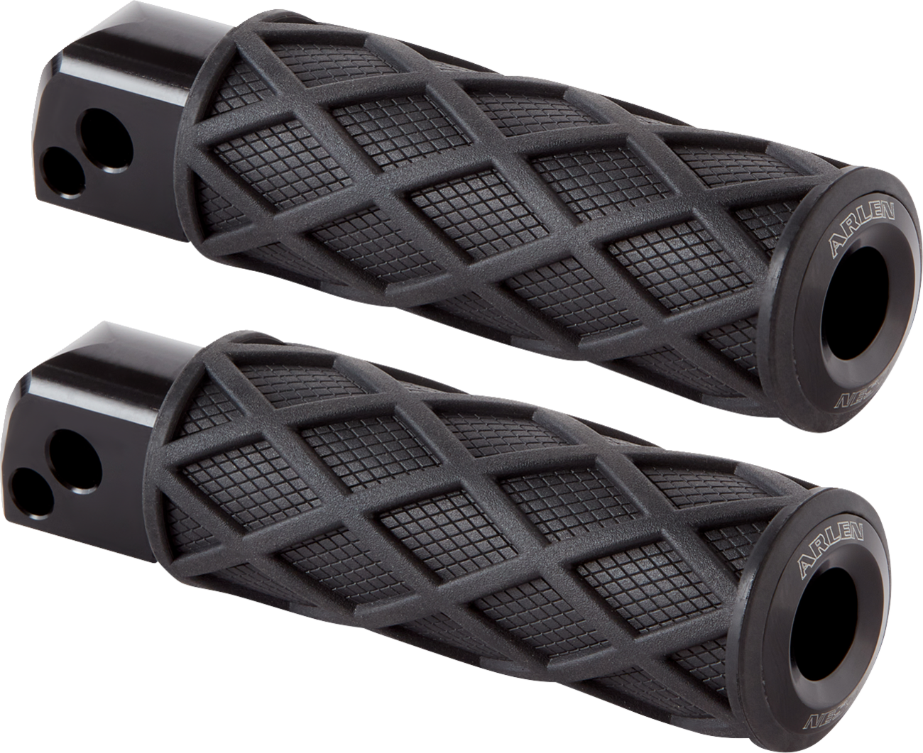 Arlen Ness Footpegs Passenger Diamond, Black