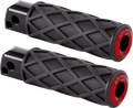 Arlen Ness Footpegs Passenger Diamond, - Red