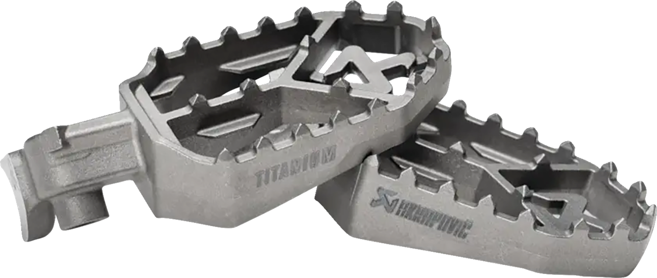 Adventure Foot Pegs - Titanium - Yamaha (1)