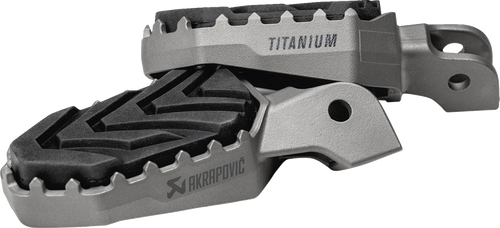 Adventure Foot Pegs - Titanium - BMW (1)