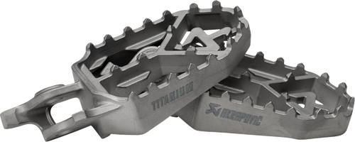 Adventure Foot Pegs - Titanium - Honda (1)