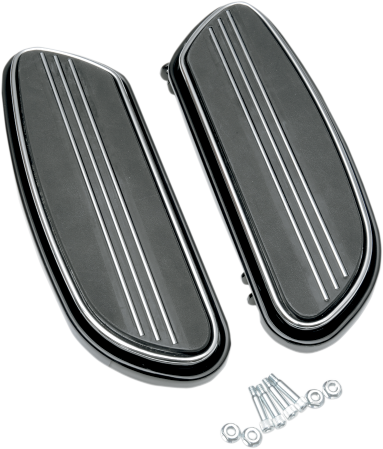 Drag Specialties Board Foot Sweeper - Black
