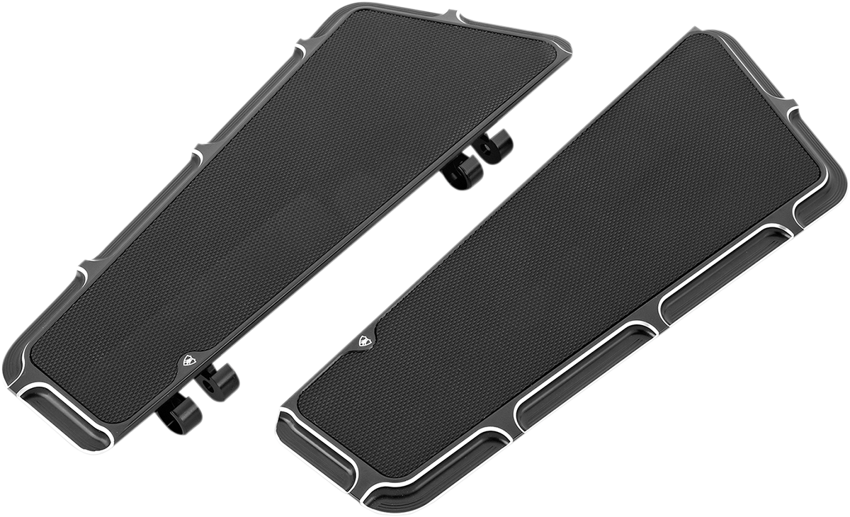 Arlen Ness Floorboard Drv Bvld - Black