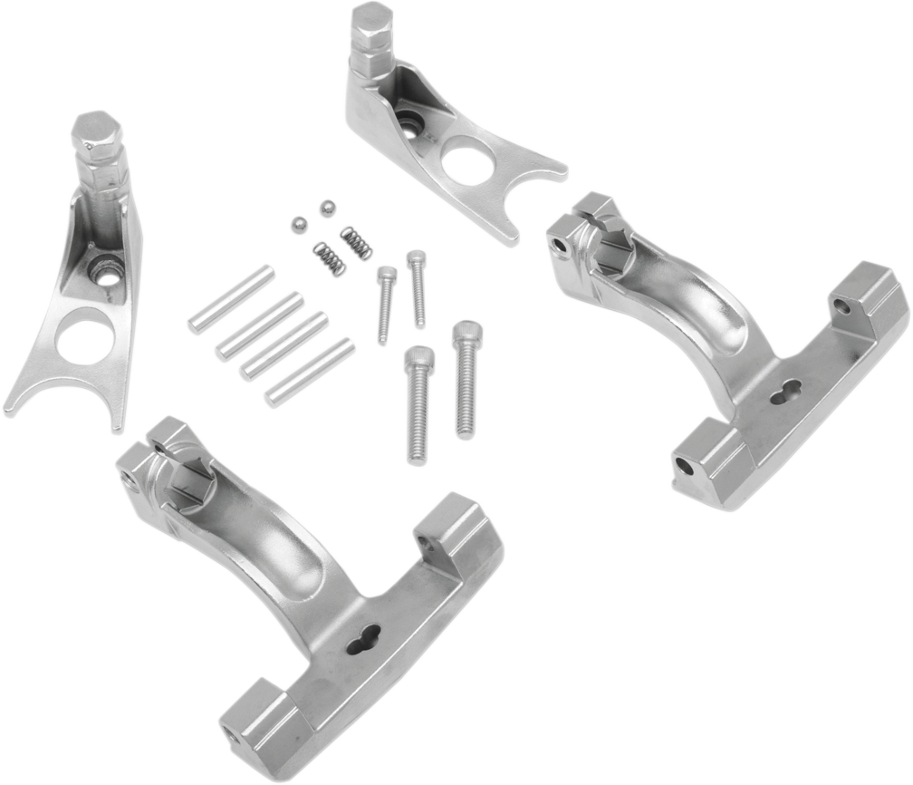 Drag Specialties Mount Pass Brd Chr Flst