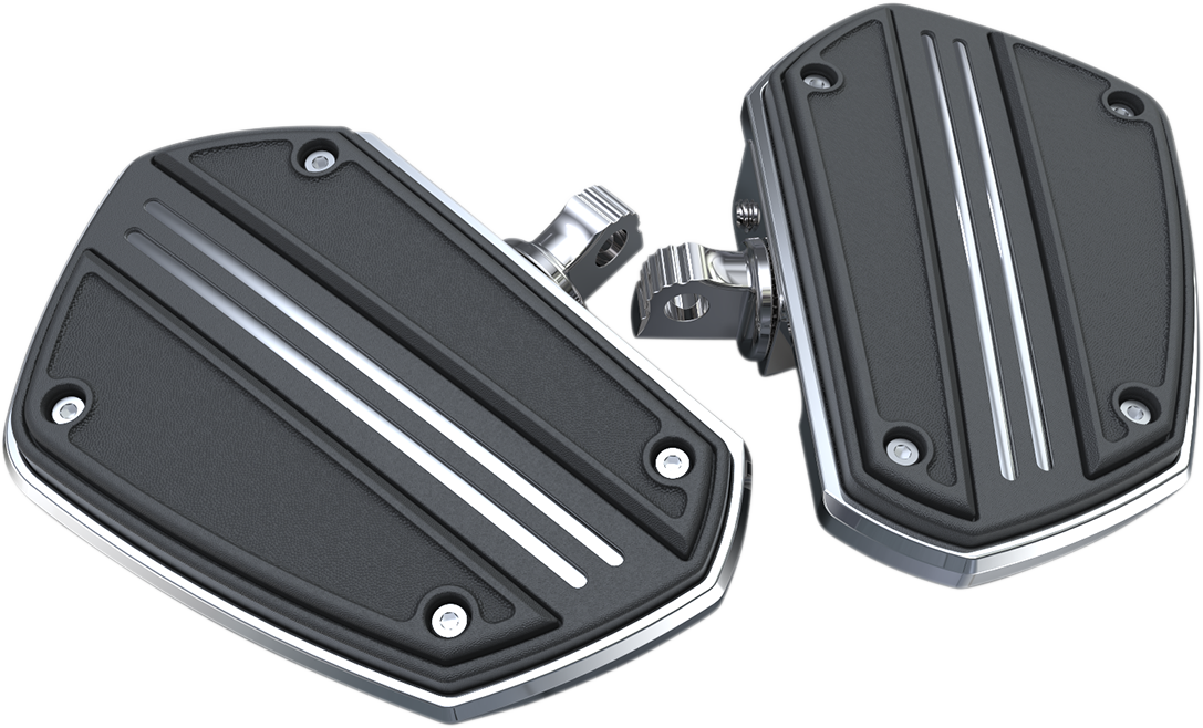 Ciro Board Twin Rail W/adp - Chrome