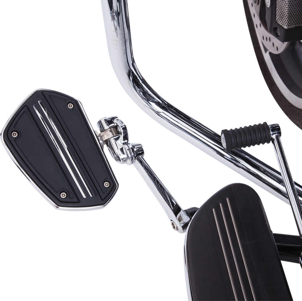 Ciro Board Twin Rail W/adp - Chrome