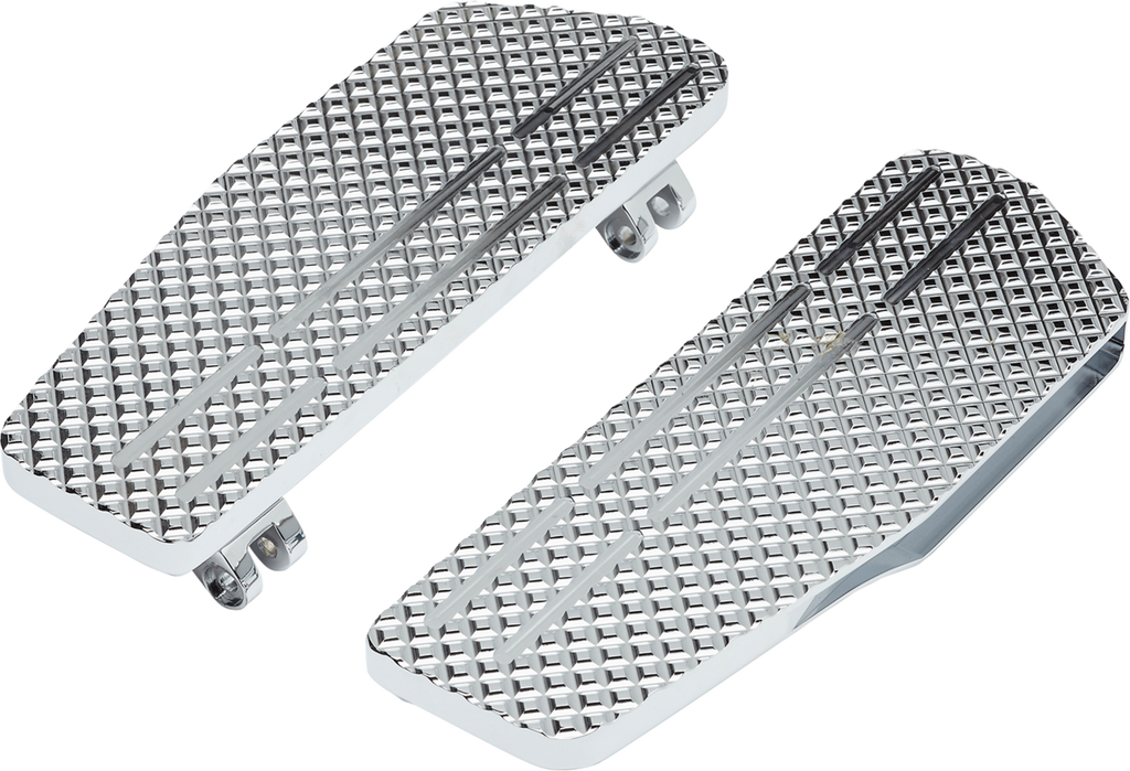 LA Choppers Floorboard Cnty - Chrome