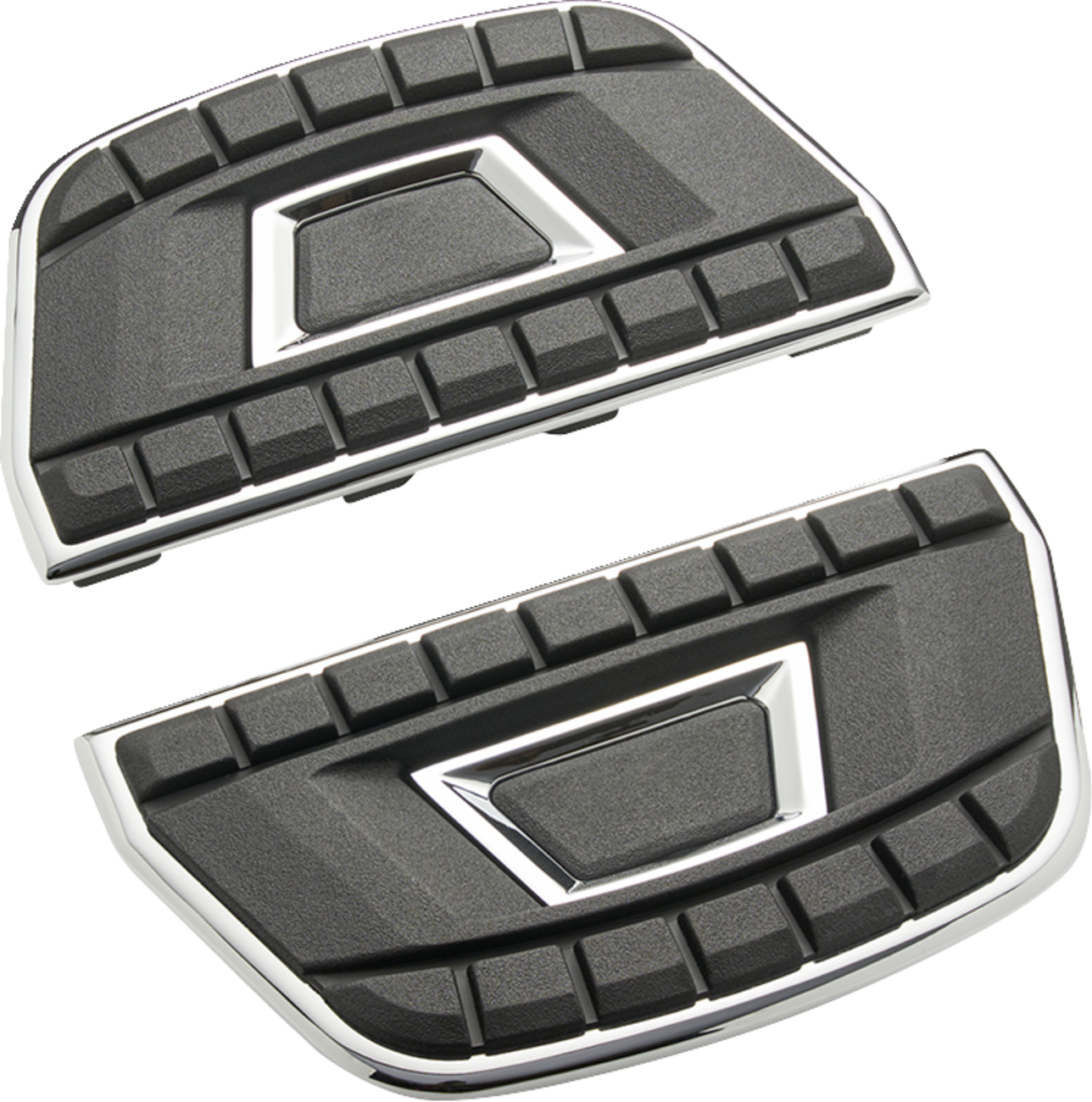 Ciro Floorboard Inserts Passenger Chicane Chrome