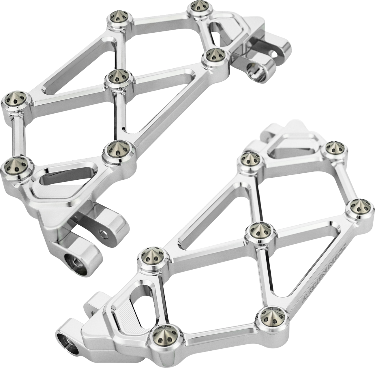 Arlen Ness Floorboard Driver Diamond Mini Chrome