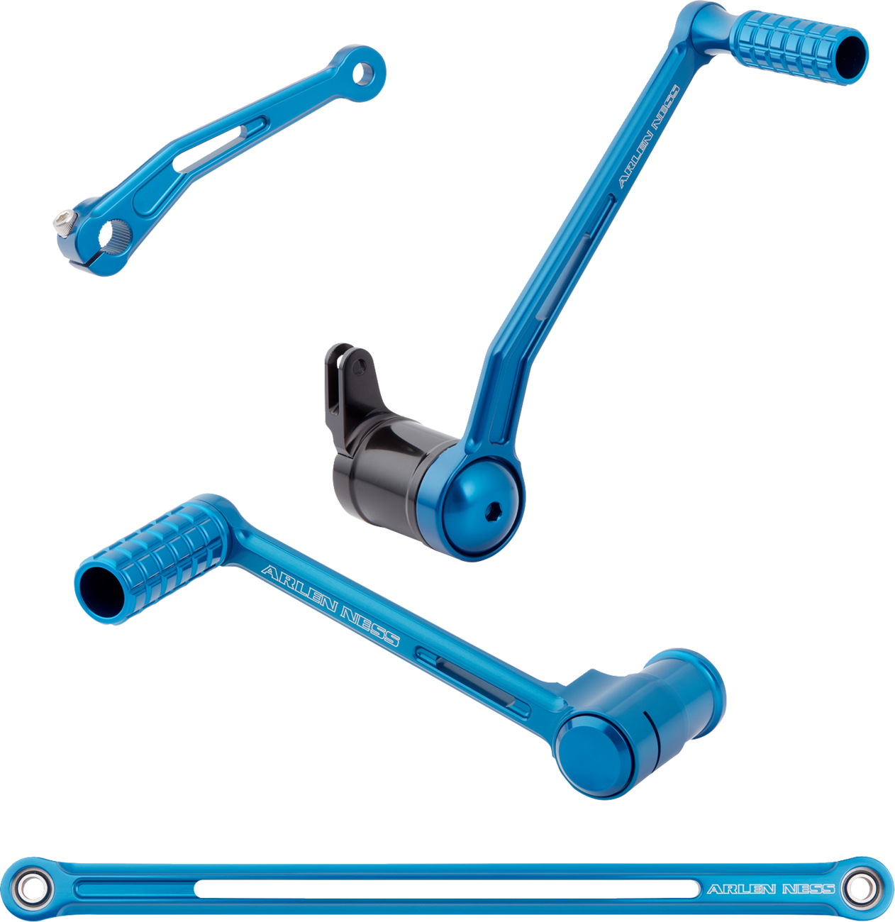 Arlen Ness Control Kit Solo Speedliner Blue