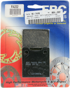 EBC Brake Pad Organic FA222