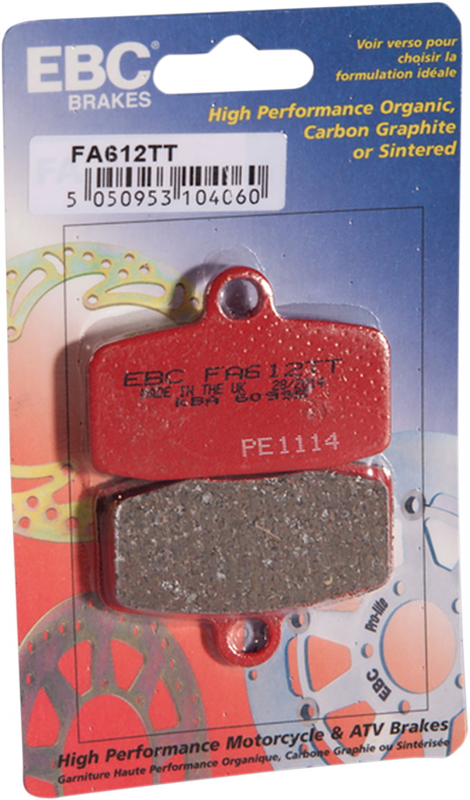 EBC Brake Pad Organic FA612X