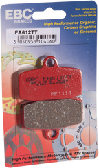EBC Brake Pad Organic FA612X
