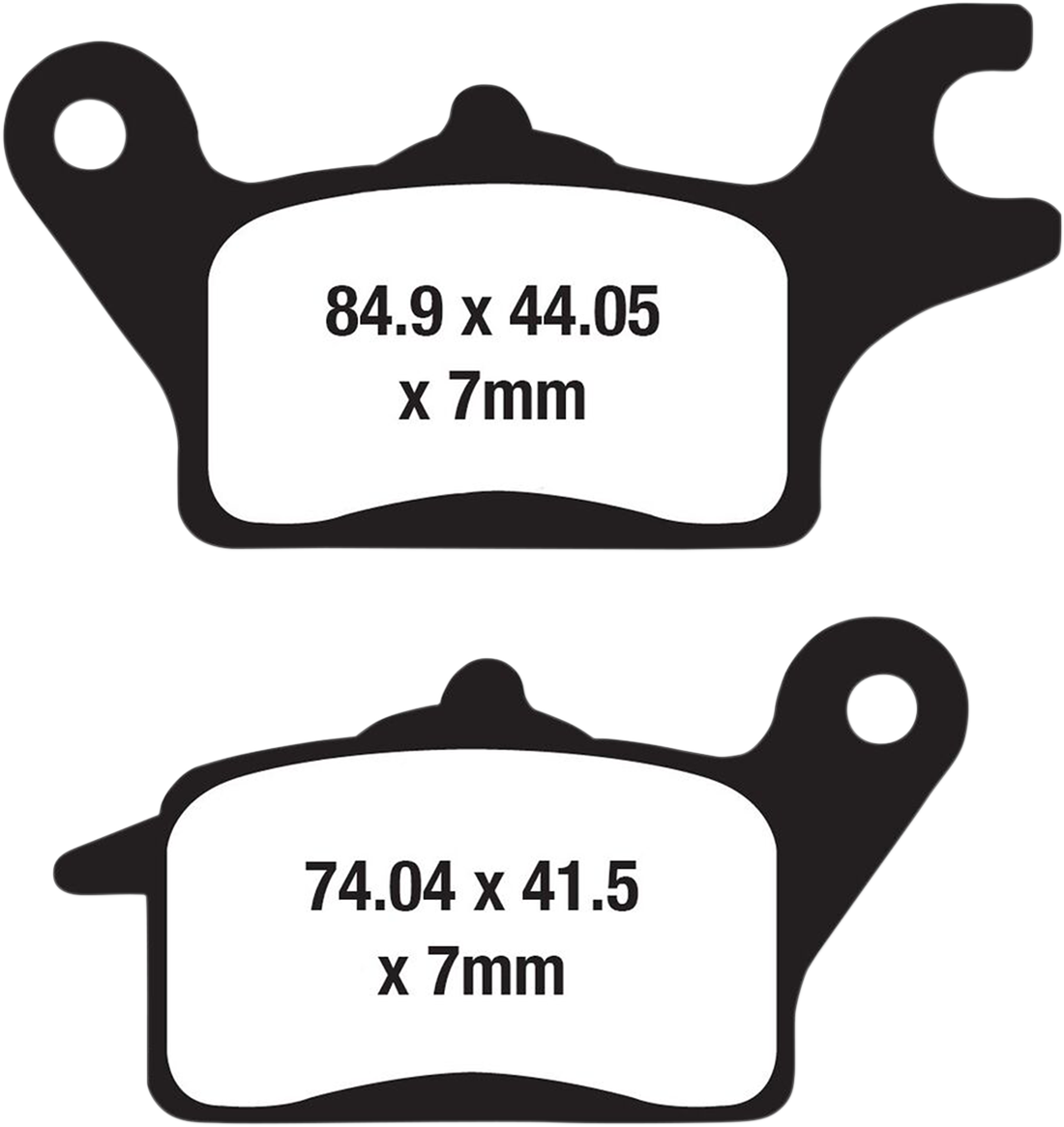 EBC Brake Pad Org FA691