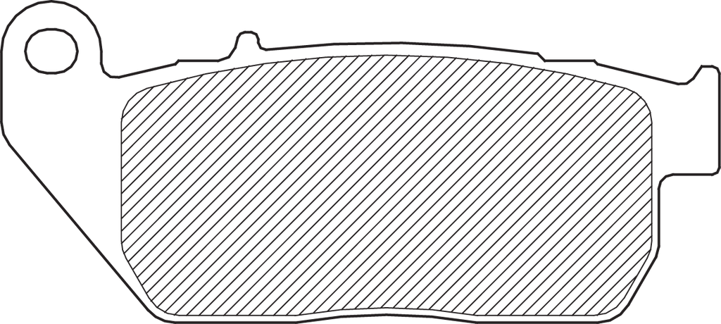 Drag Specialties Pads Brk S-m 04-13XL Fr